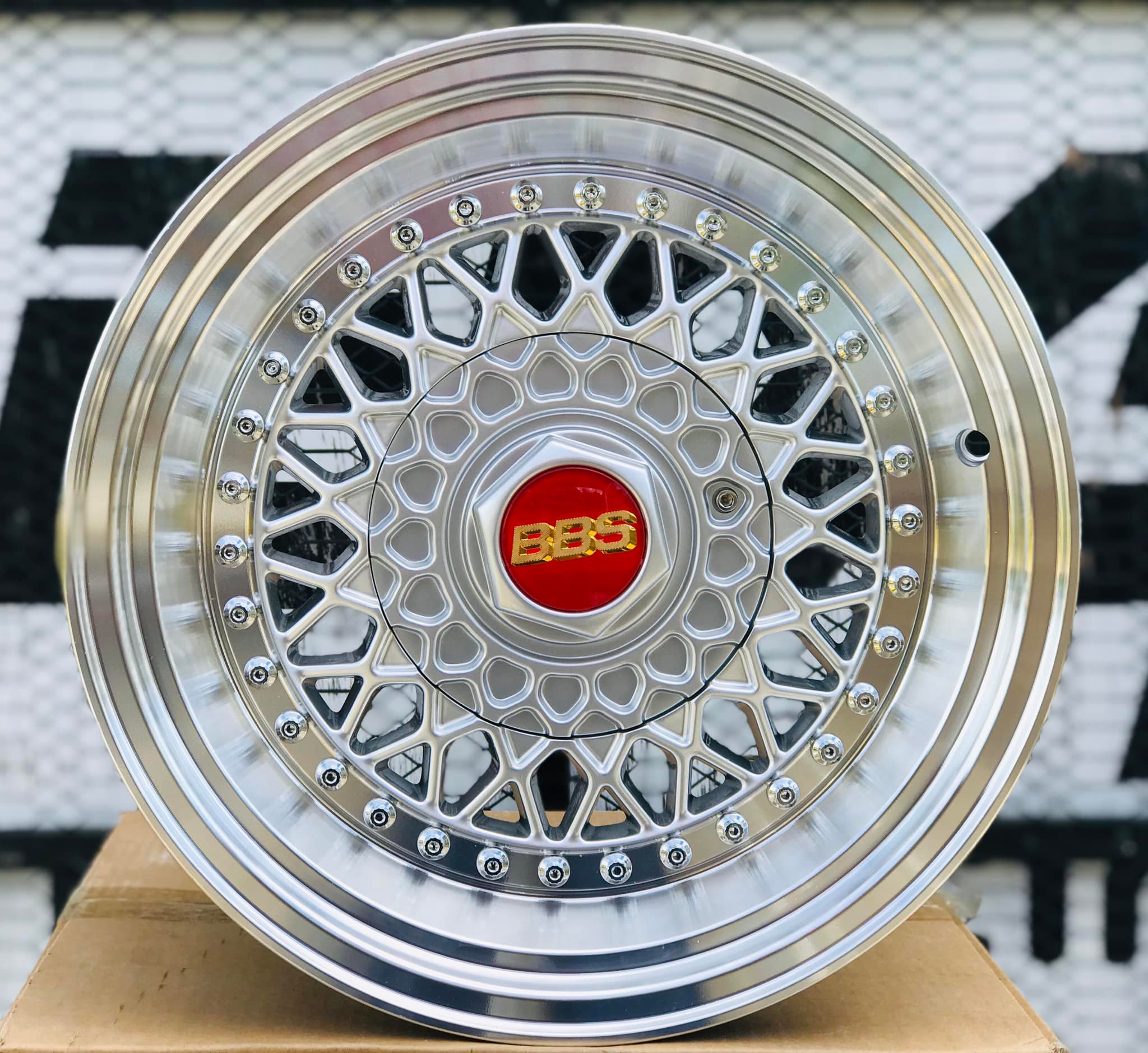 BBS deep dish ❤️❤️ 15 inch 4*100/114.3 Available now With 