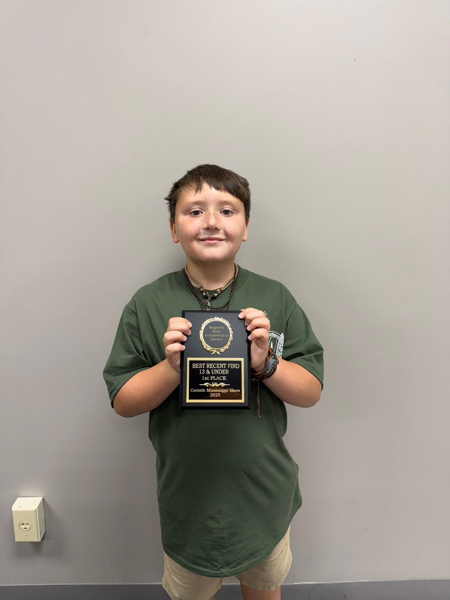 Magnolia State Archaeological Society - 2nd place featured point type ...