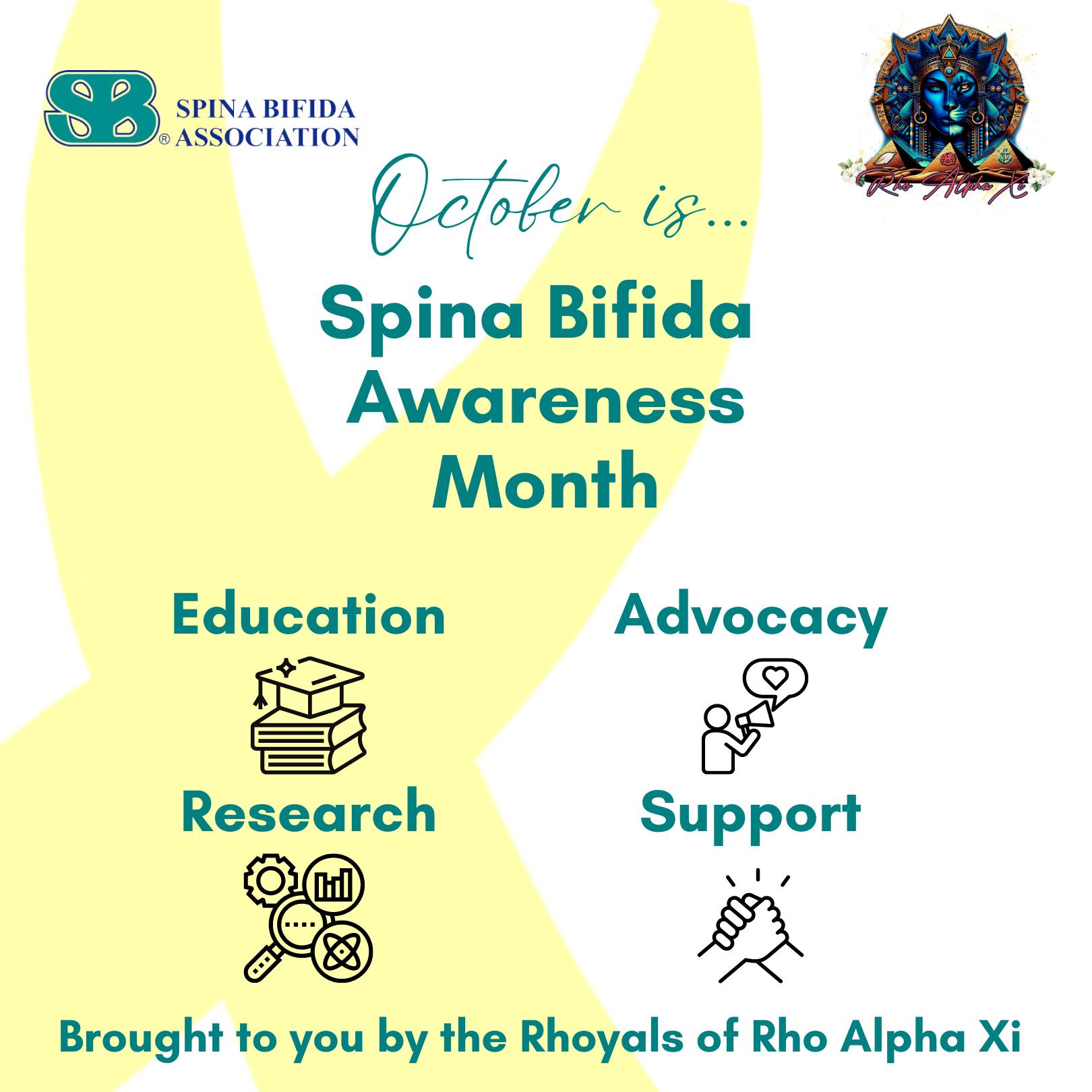 Rho - 🌟 October is Spina Bifida Awareness Month! 🌟 The RHOyals of Rho ...