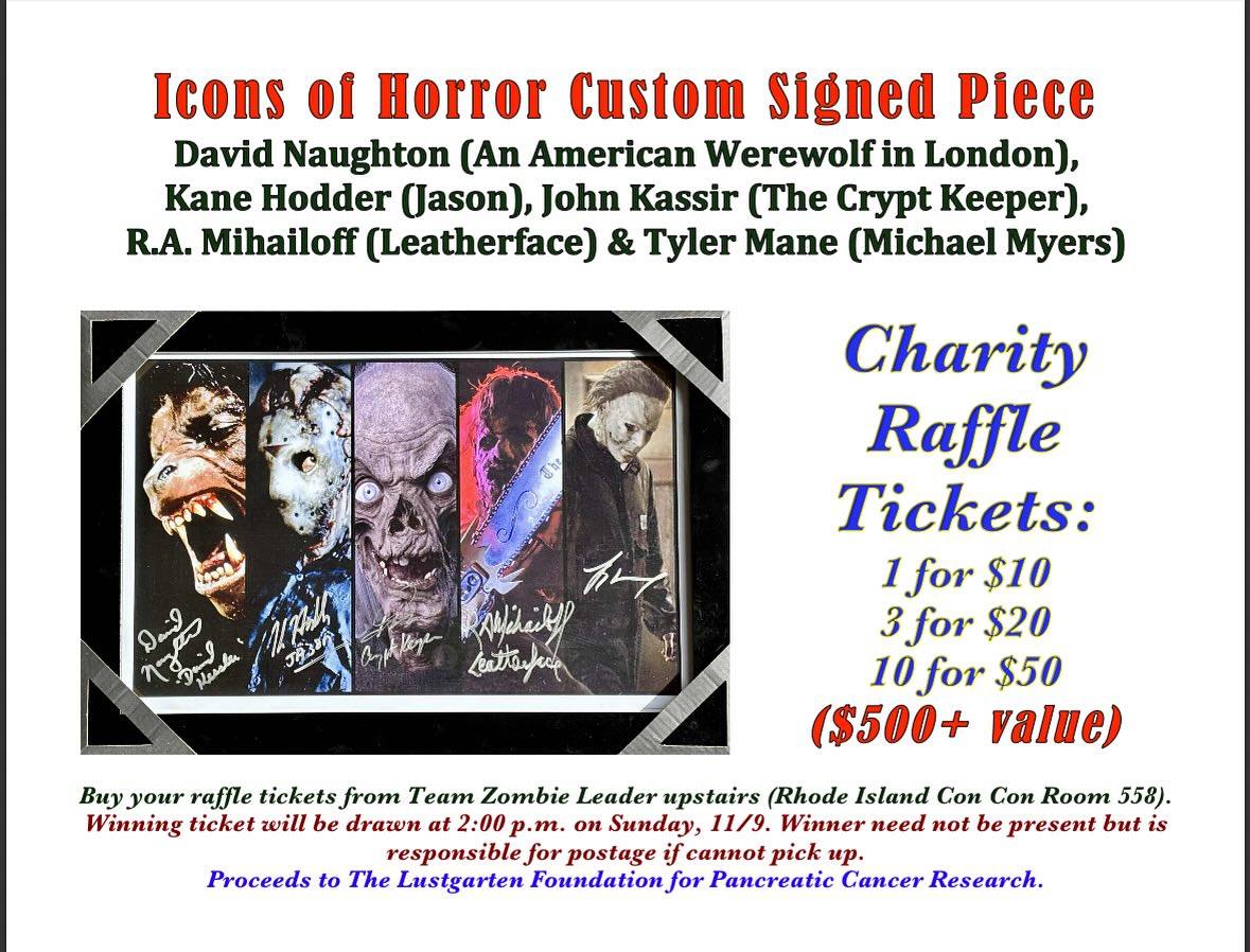 Zombie Leader - This year’s charitable raffle benefiting... | Facebook
