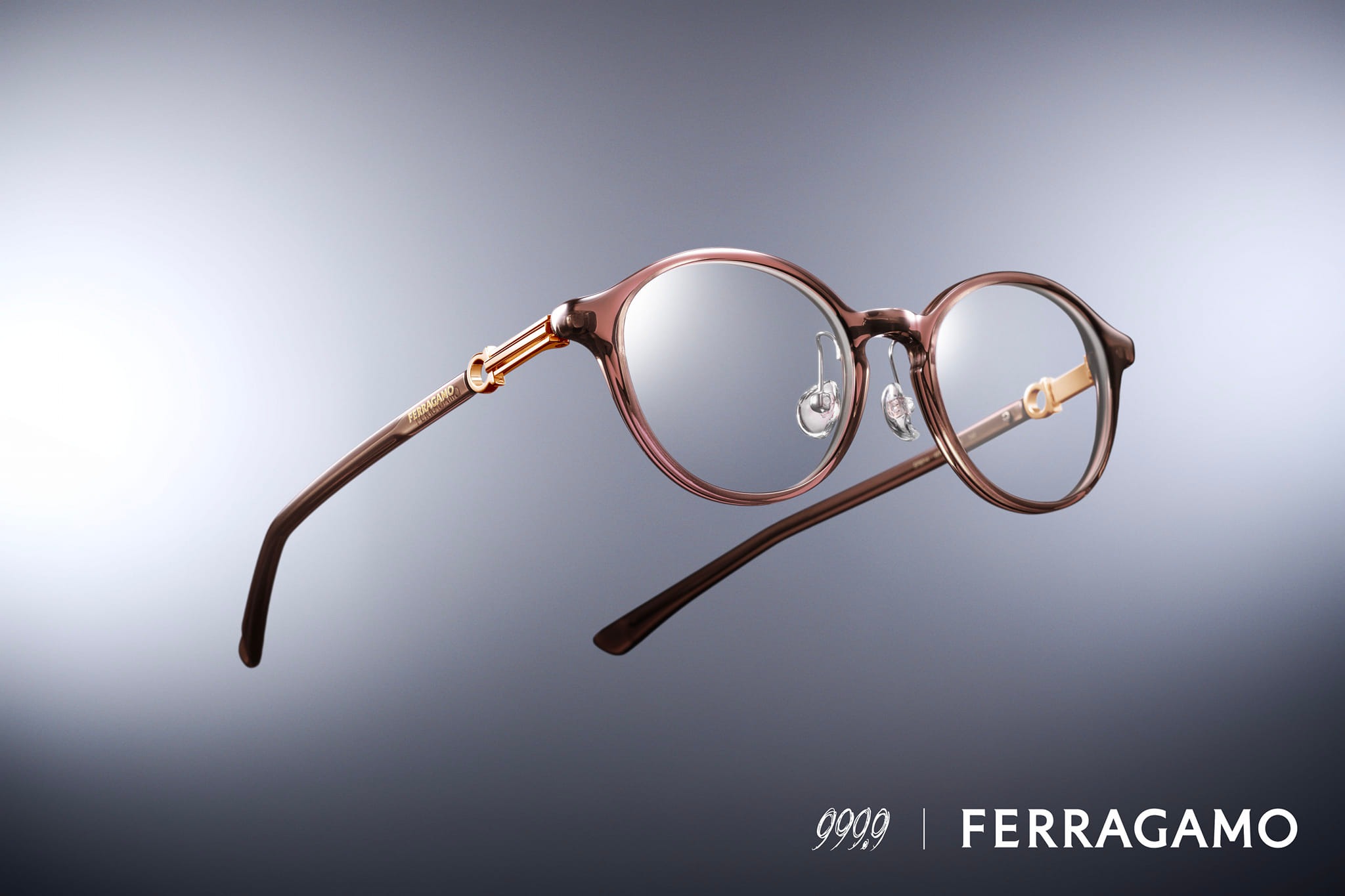 Marchon - Crafted by 999.9 in Japan, this elegant women