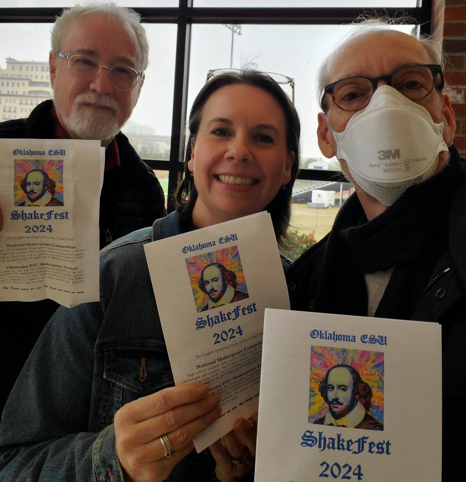 Shakefest! Dr. Mark Rideout – shown here with fellow Oklahoma judges ...