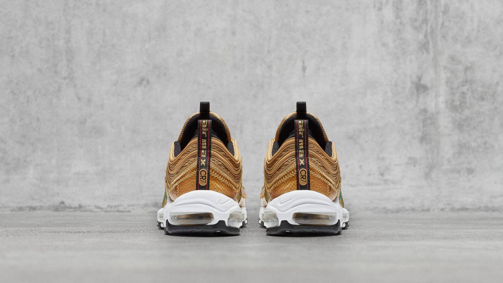The Cristiano Ronaldo x Nike Air Max 97 CR7s drop on Oct. 23 on 
