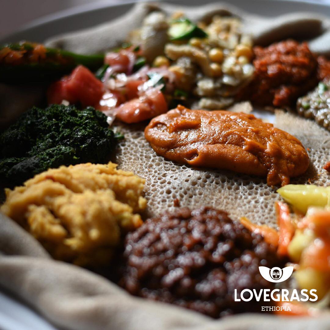 Lovegrass - The authentic injera is made solely with teff....