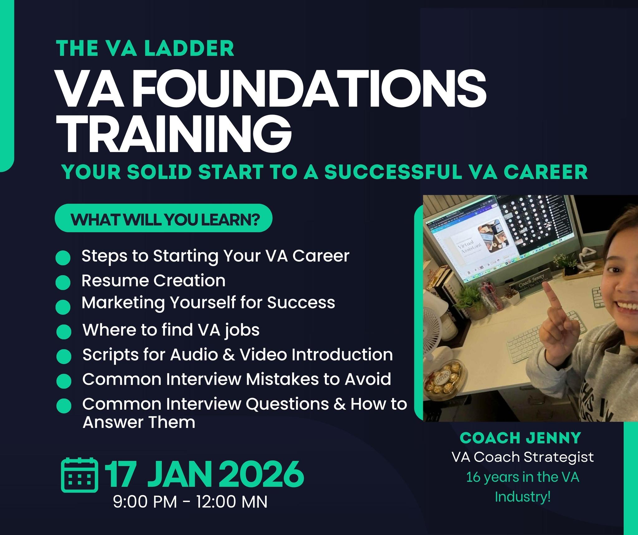 Coach - Ready to Kickstart Your VA Career? Join the VA Foundations ...