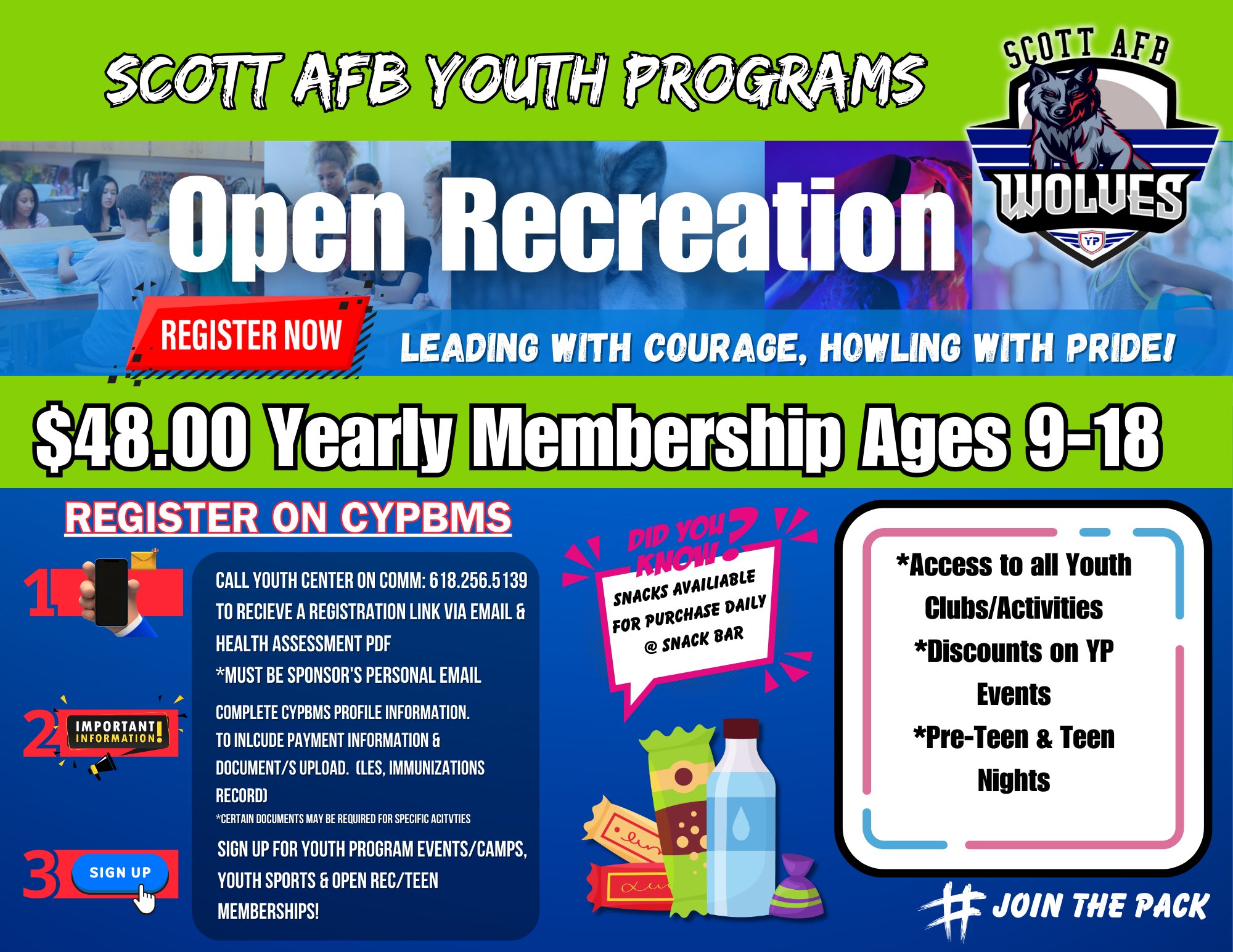 As the new school year begins,... - Scott AFB Youth Programs