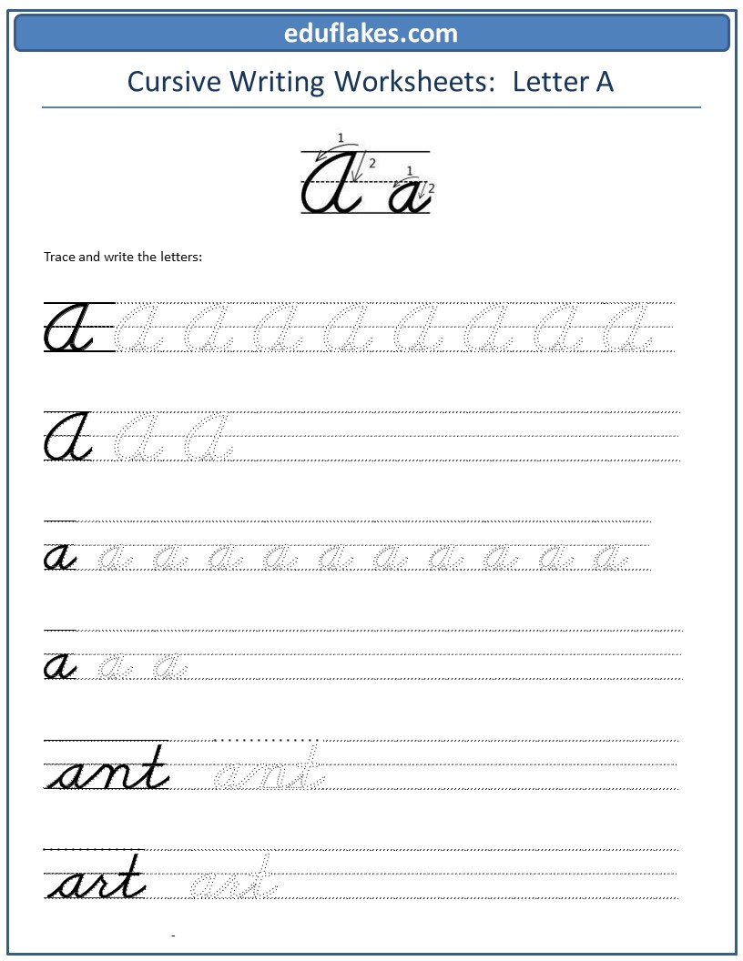 Elementary Classroom Decoration | Download free Cursive A-Z Alphabet ...