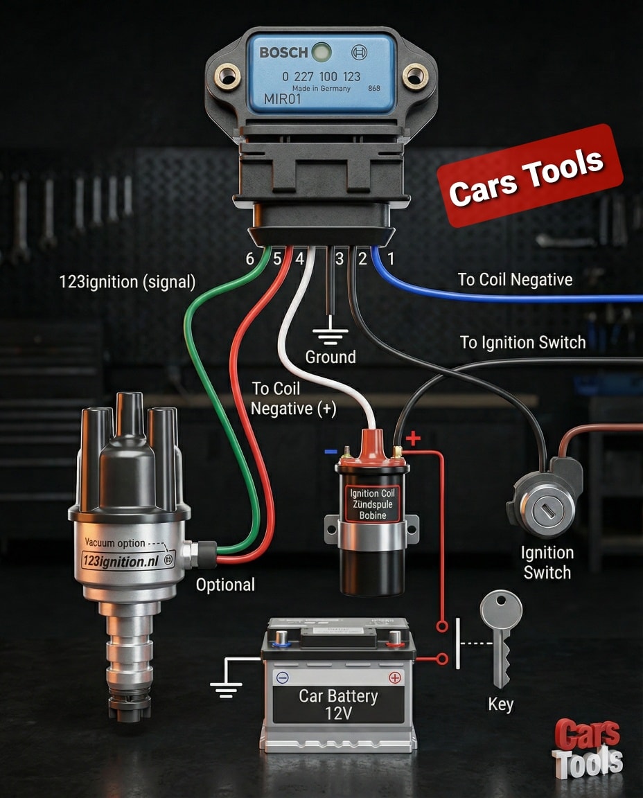 Cars Tools - ⚡ Mastering Ignition Logic: Bosch Module &... | Facebook