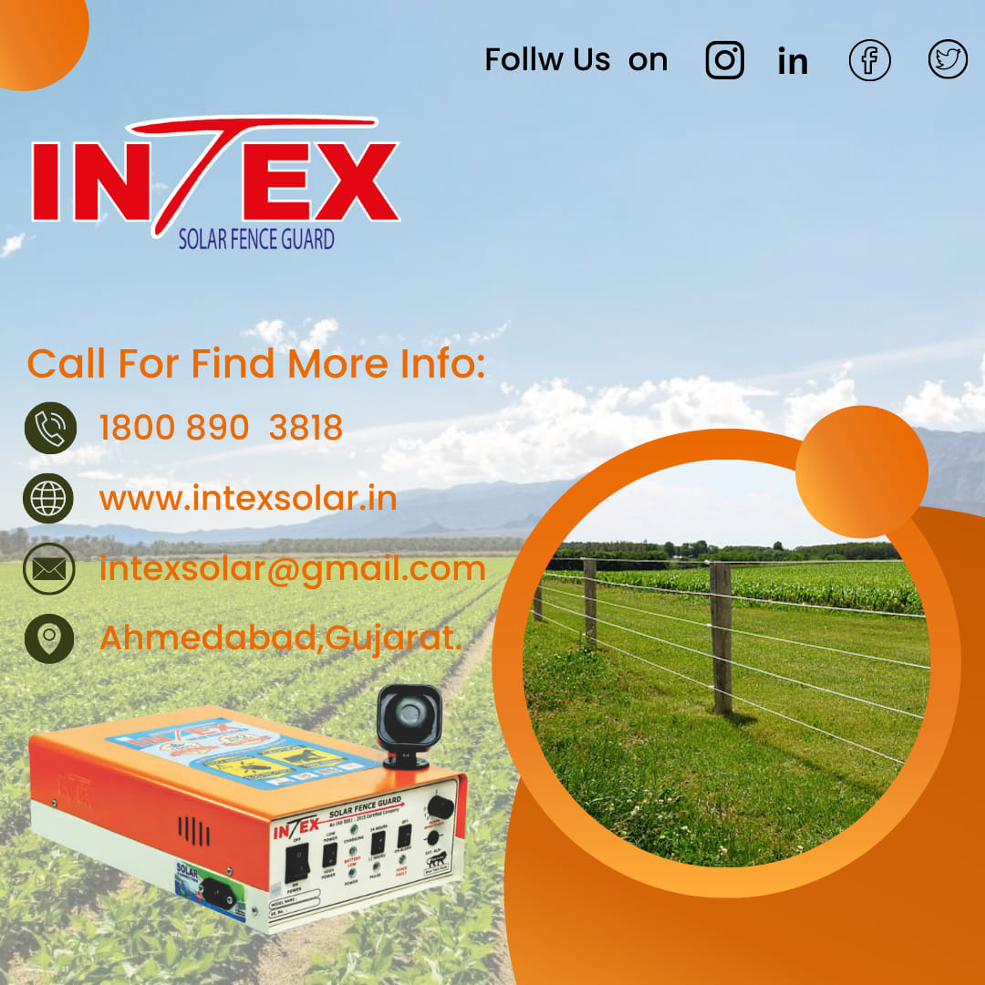 Intex Solar Zatka Machine | Ahmedabad