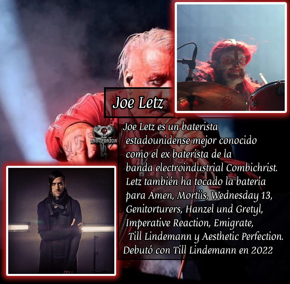 El Insuperior - El es Joe Letz , baterista de la banda...