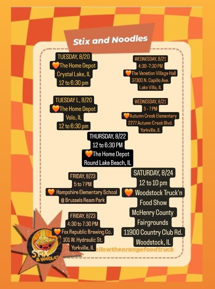 This week with Stix and Noodles... - Stix and Noodles