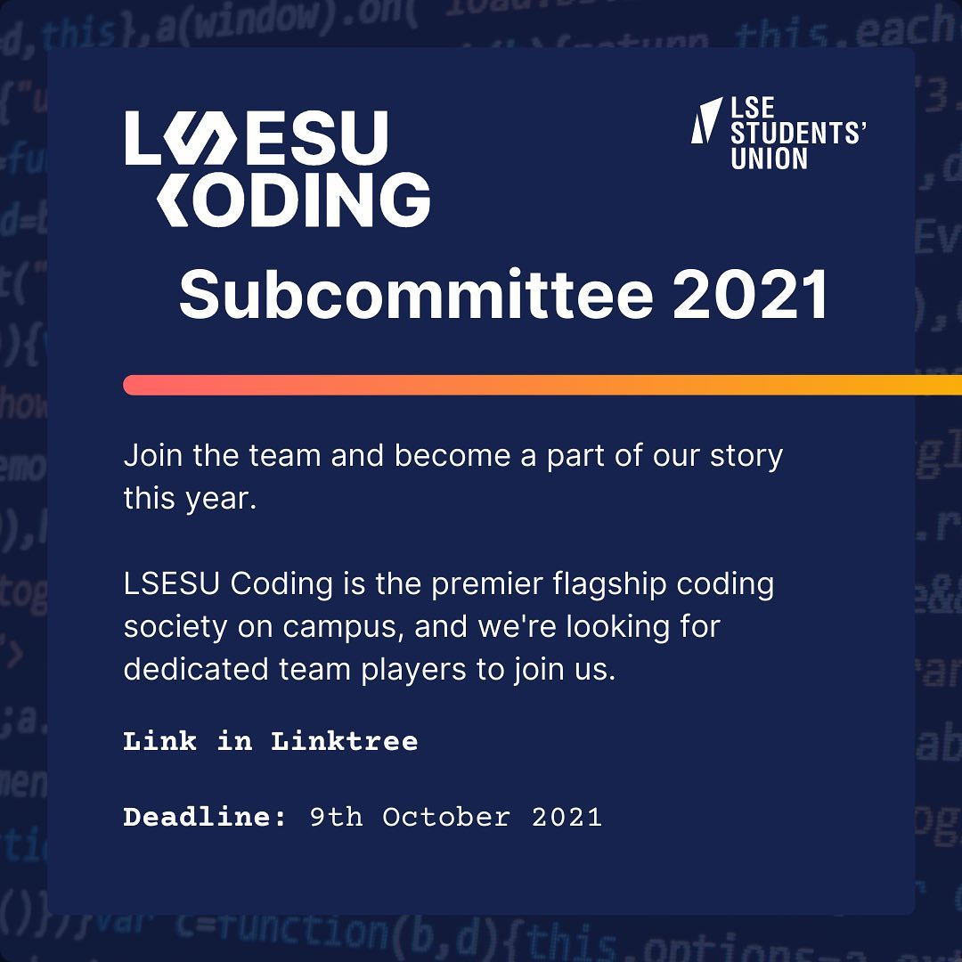 LSESU Coding Society