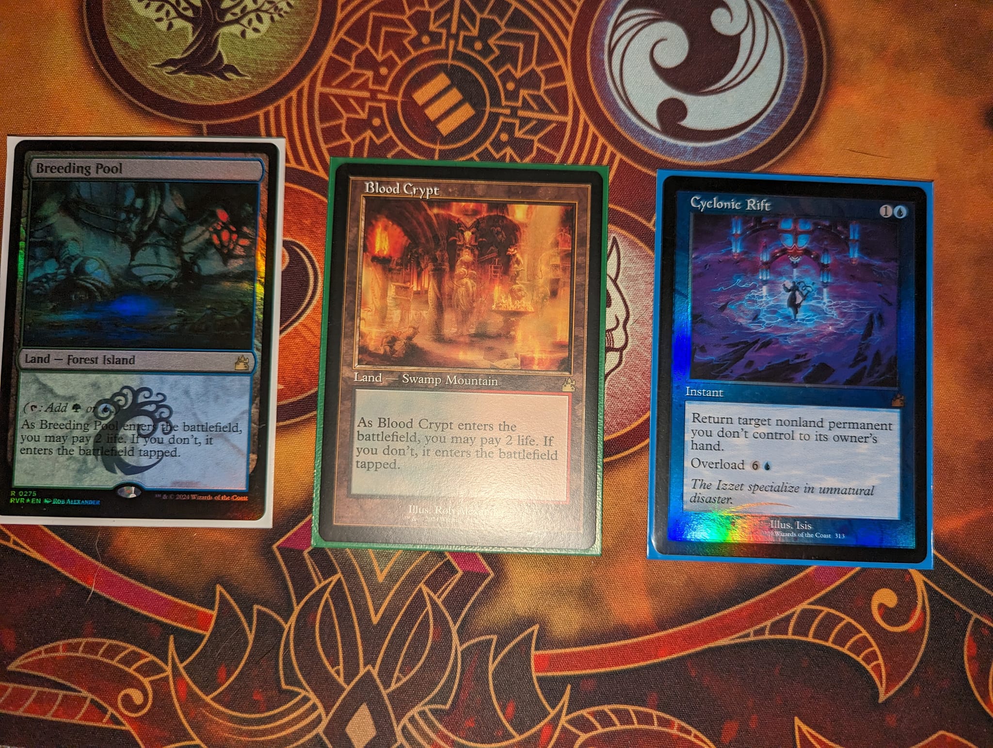 No one bought a foil cyclonic rift with free extra cards?