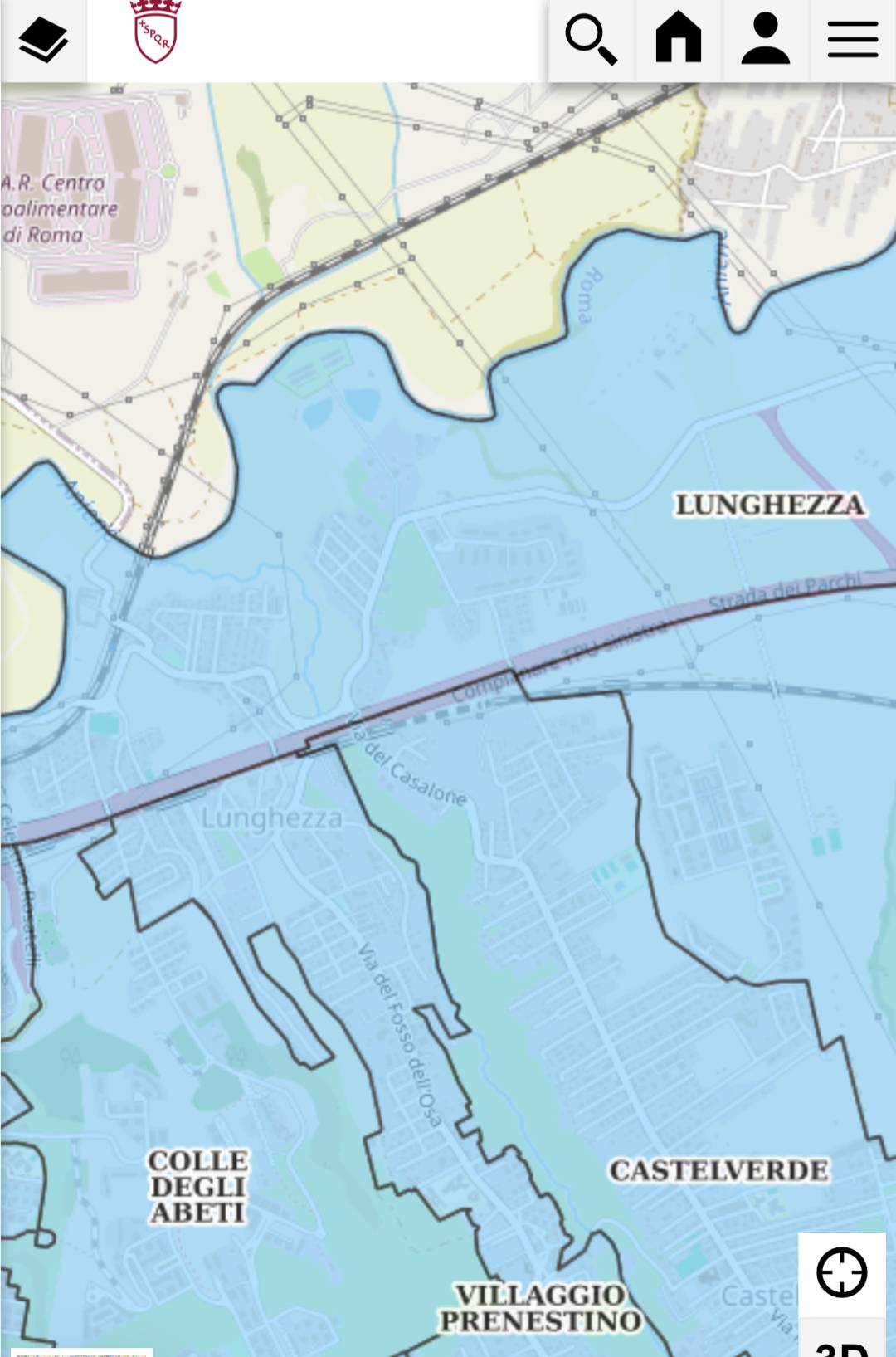 Comitato - La nuova mappa dei quartieri di Roma — come recita il sito ...