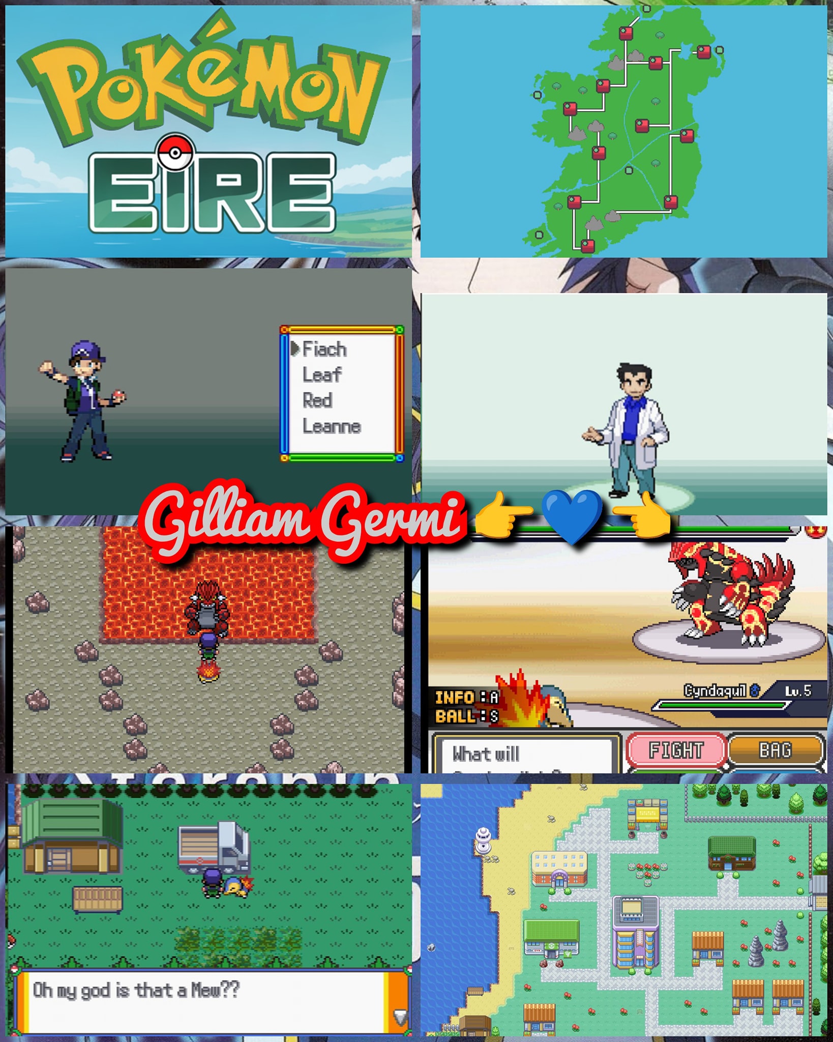 Gilliam - 🌿🌊[RPGXP] NEW UPDATE RELEASE 🔥⚡ 🧡Pokemon Eire RPGXP FAN GAME ...