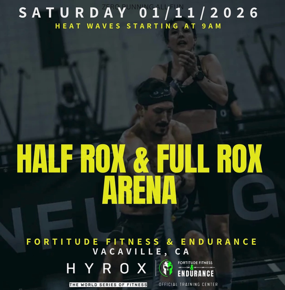 Fortitude - Kick off 2026 with a bang and join the Hyrox Challenge! We ...