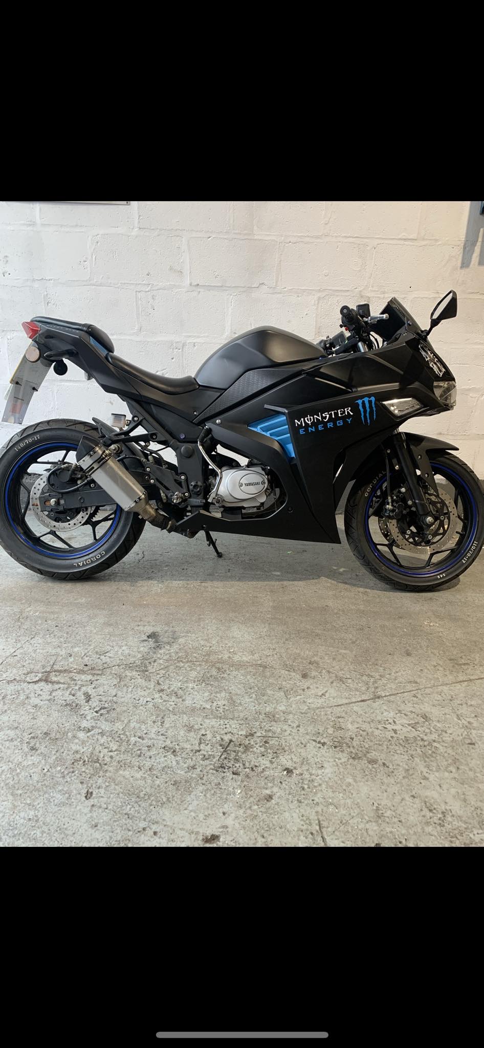 The Yamasaki YM50 RE - A stylish option for young riders, this