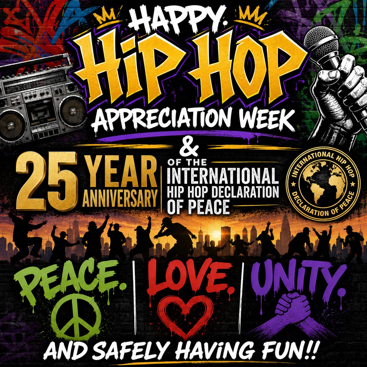Celebrating 25th Anniversary of The International Hip Hop