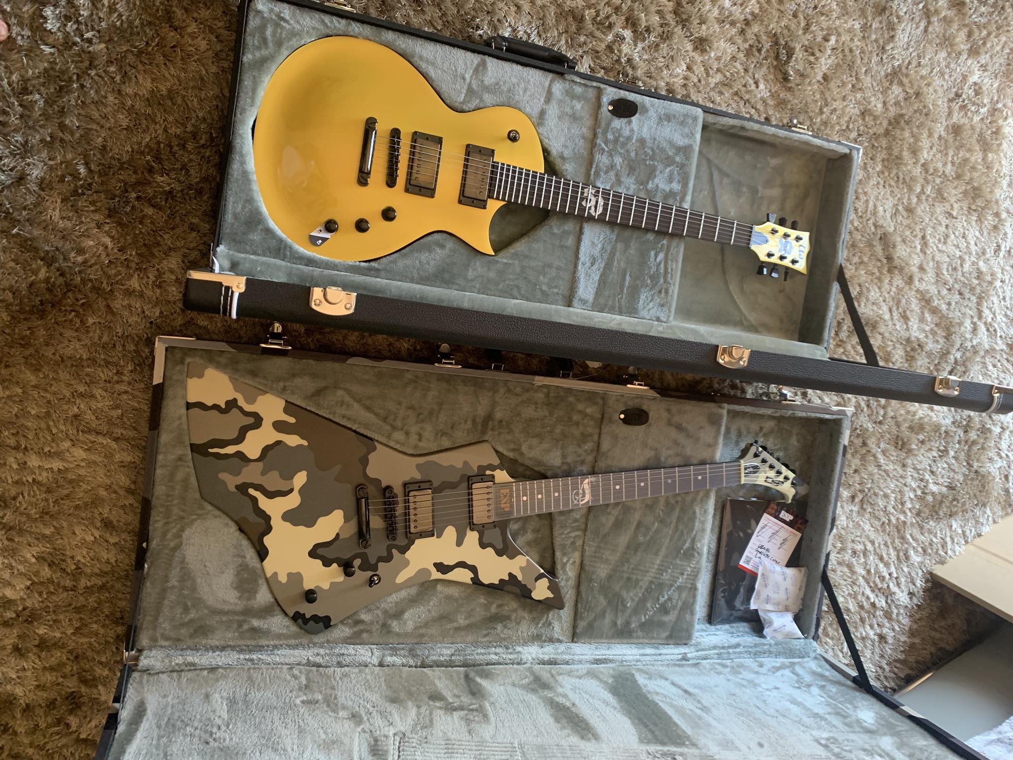 ESP LTD Snakebyte SW James Hetfield Signature e guitar white | Bax Music