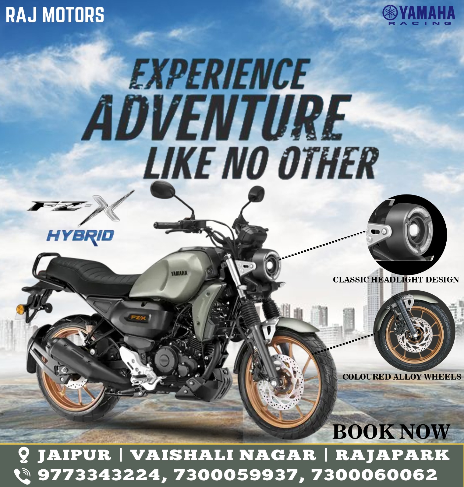 🔥 Adventure Begins with Yamaha FZ-X Hybrid! 🏍️ Experience style