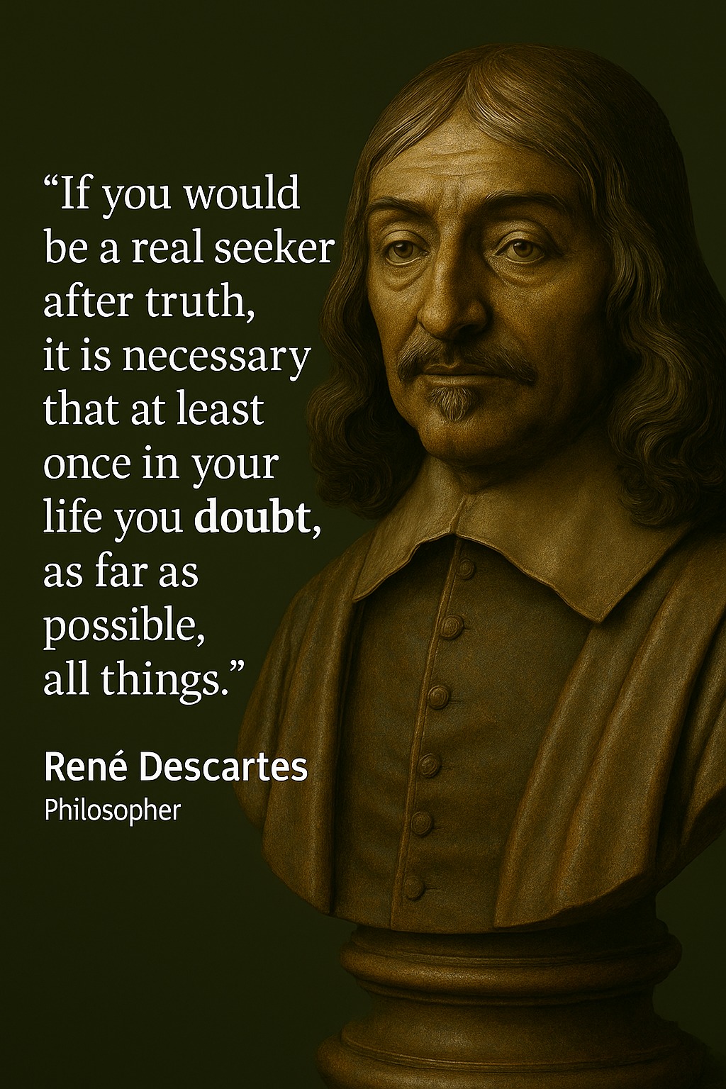 The Wisdom - / Rene Descartes / . 