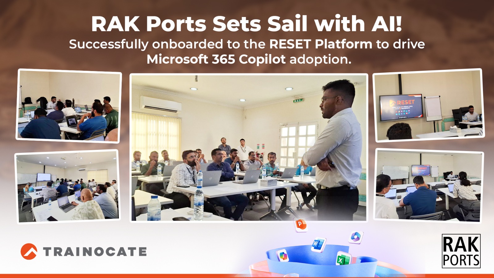 Trainocate - RAK PORTS Joins the RESET Revolution – Empowering Teams ...