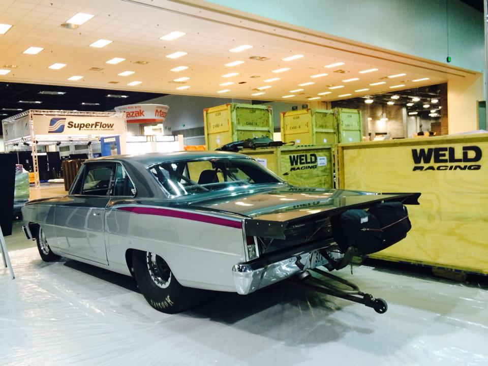 WELD Racing - The first car at WELD's 2014 PRI Booth has...
