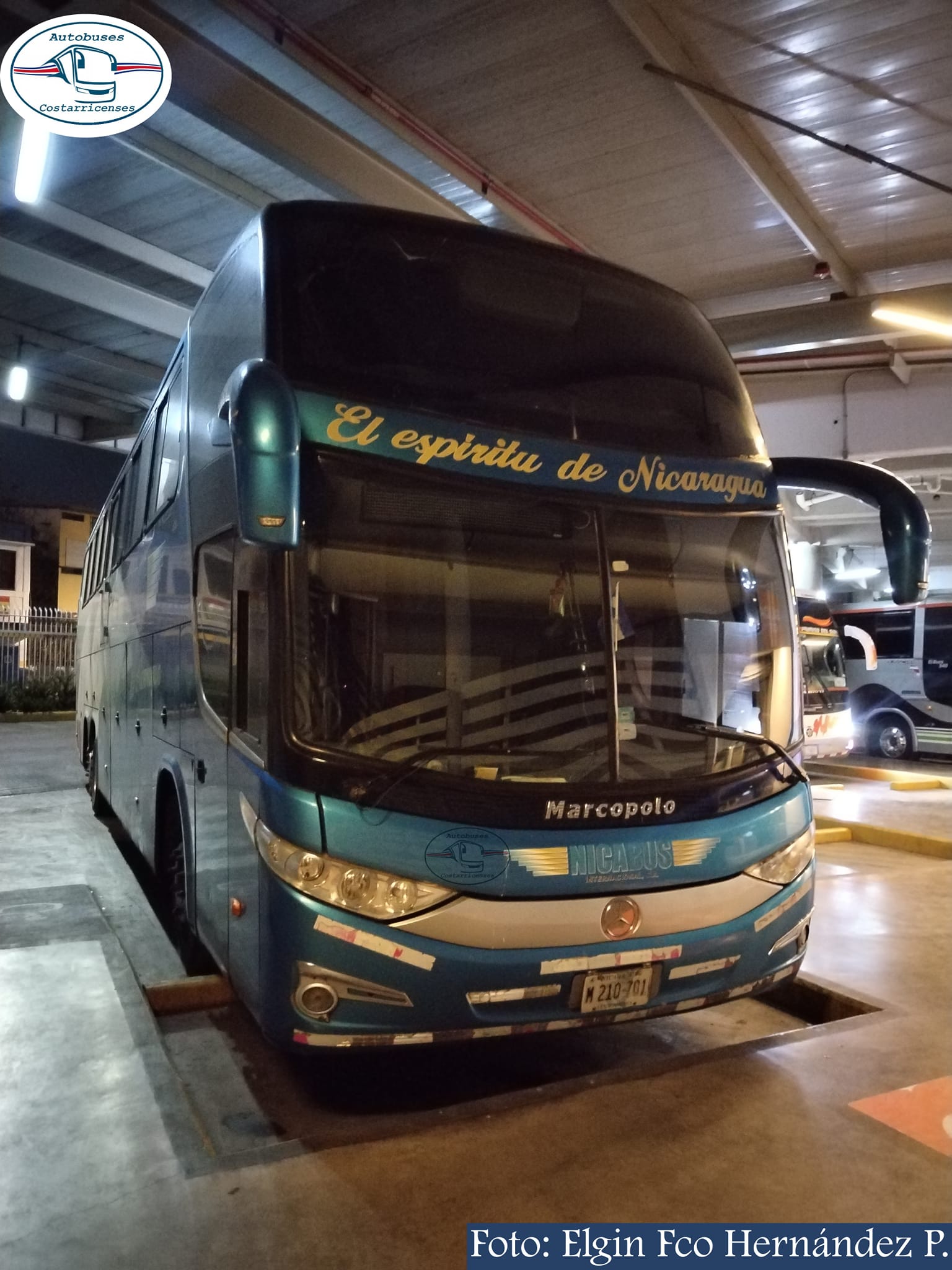 Nicabus Marcopolo Paradiso... - Autobuses Costarricenses