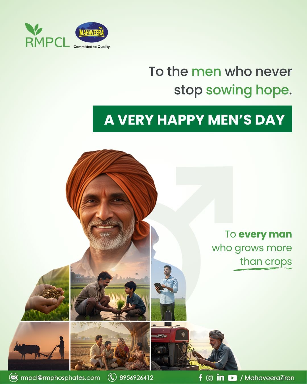 RMPCL - 👨‍🌾 Here’s to the men whose hands may be rough,... | Facebook