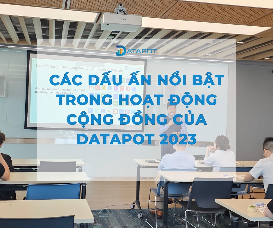 Datapot - CÁC DẤU ẤN NỔI BẬT TRONG HOẠT ĐỘNG CỘNG ĐỒNG CỦA...