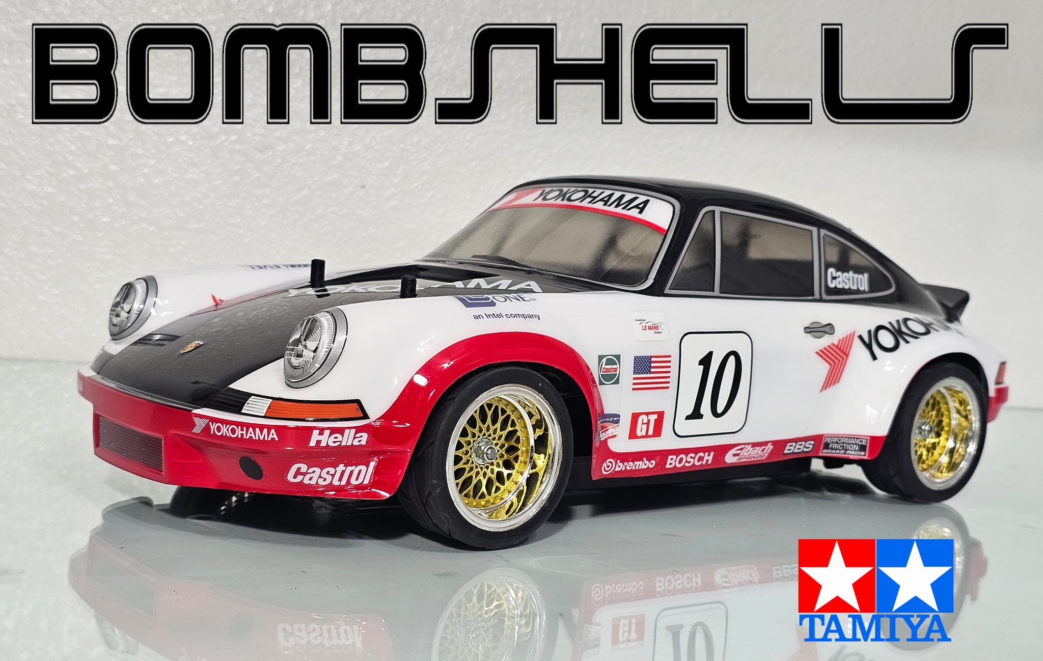 🎄🥳Tamiya🤩 Porsche 911 Carrera RSR🏎 4WD TT02 Chassis #TAMIYA #58571