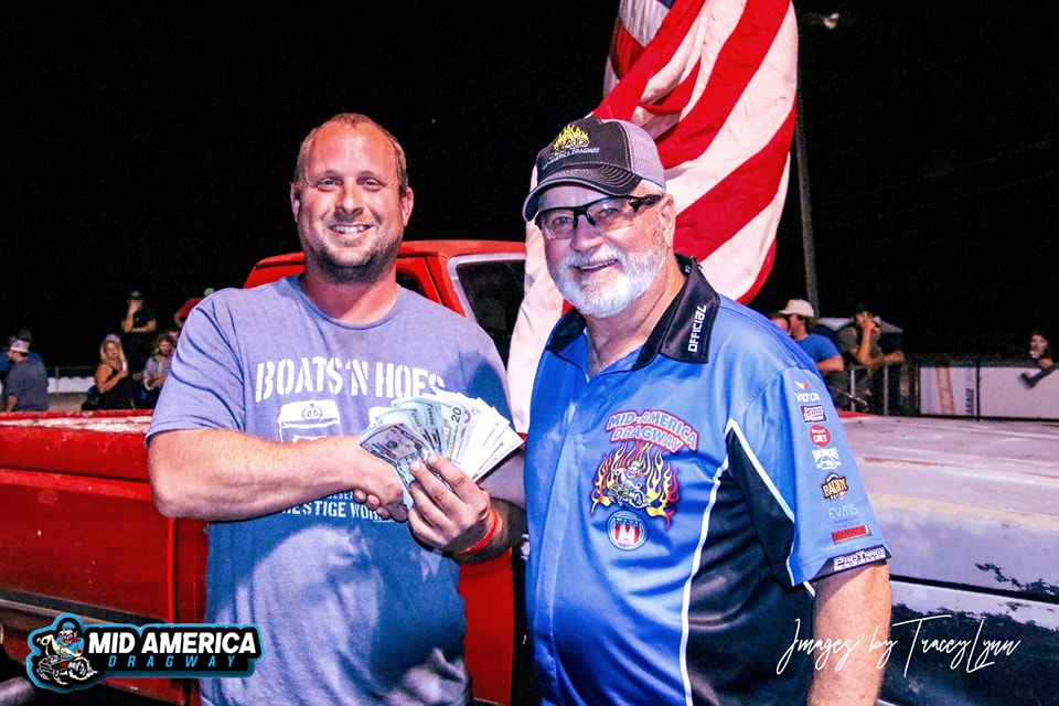 Congratulations to the Burnout... - Mid America Dragway