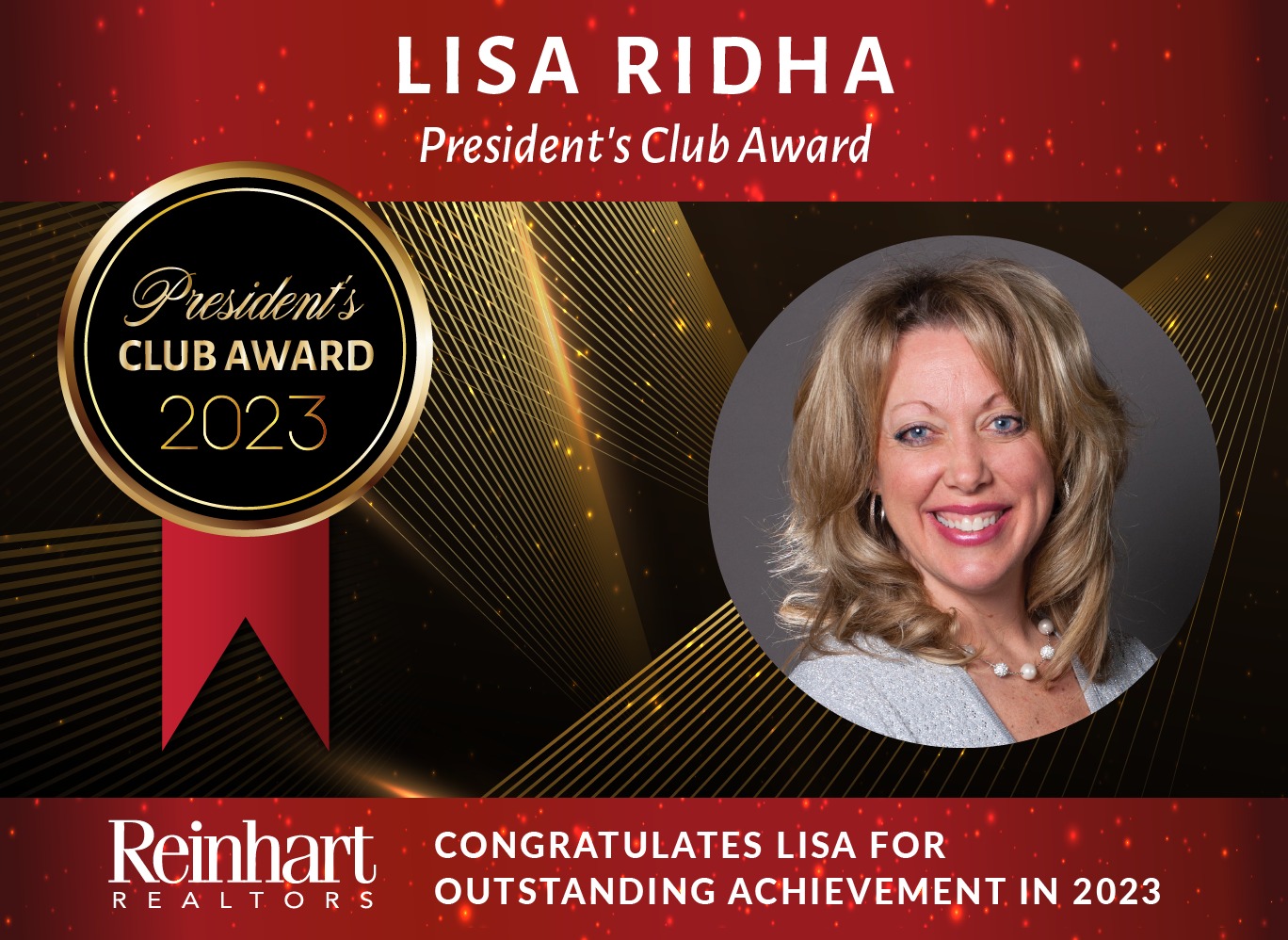 Lisa Ridha, Realtor