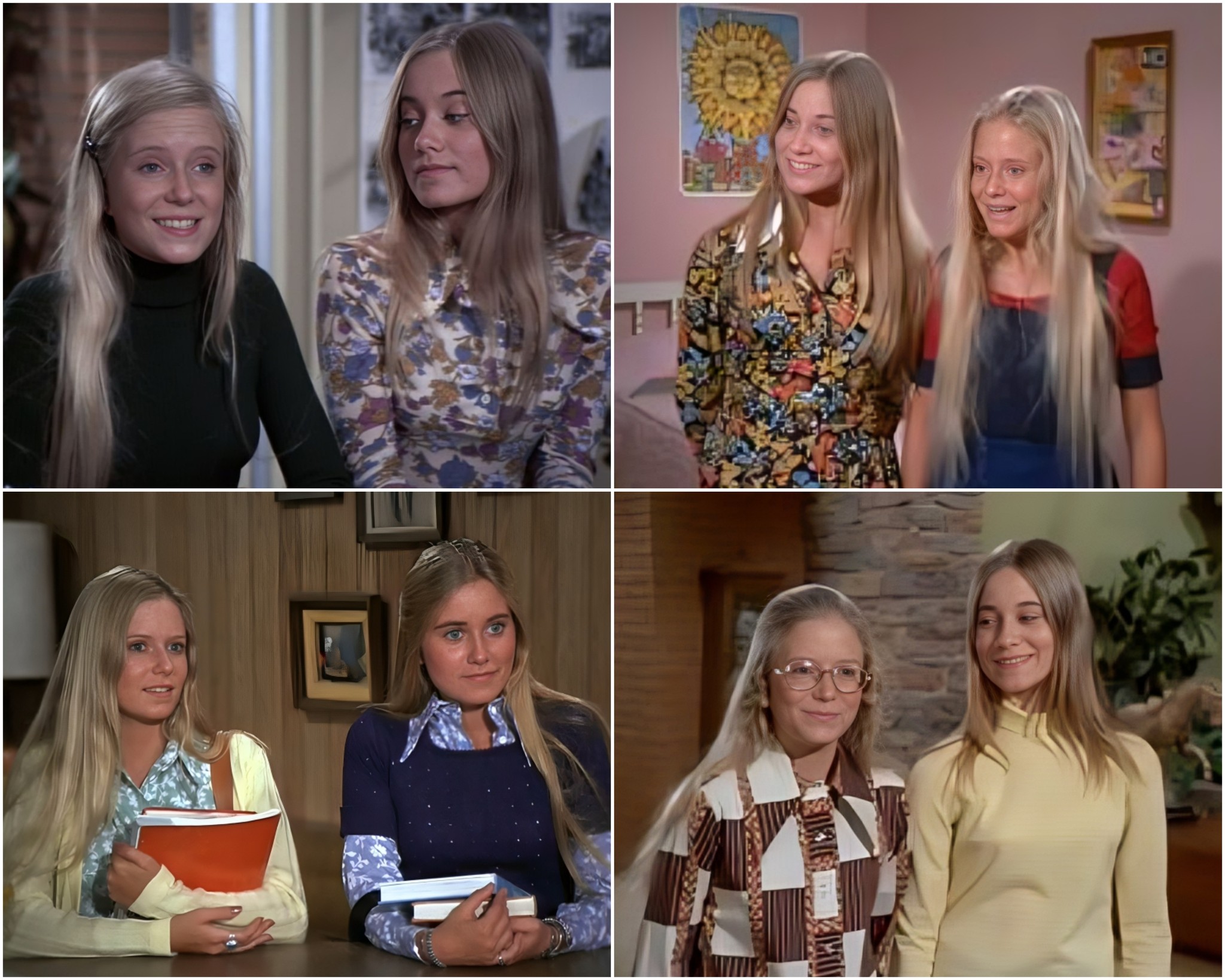 T.B.Brunch - Maureen McCormick and Eve Plumb—two iconic Brady Bunch
