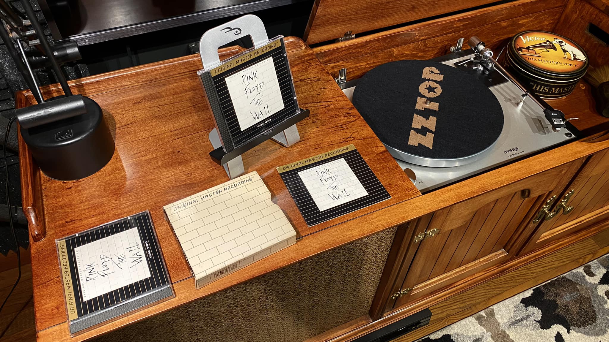 Pink Floyd's The Wall on 24K gold CD from Mobile Fidelity Sound Lab