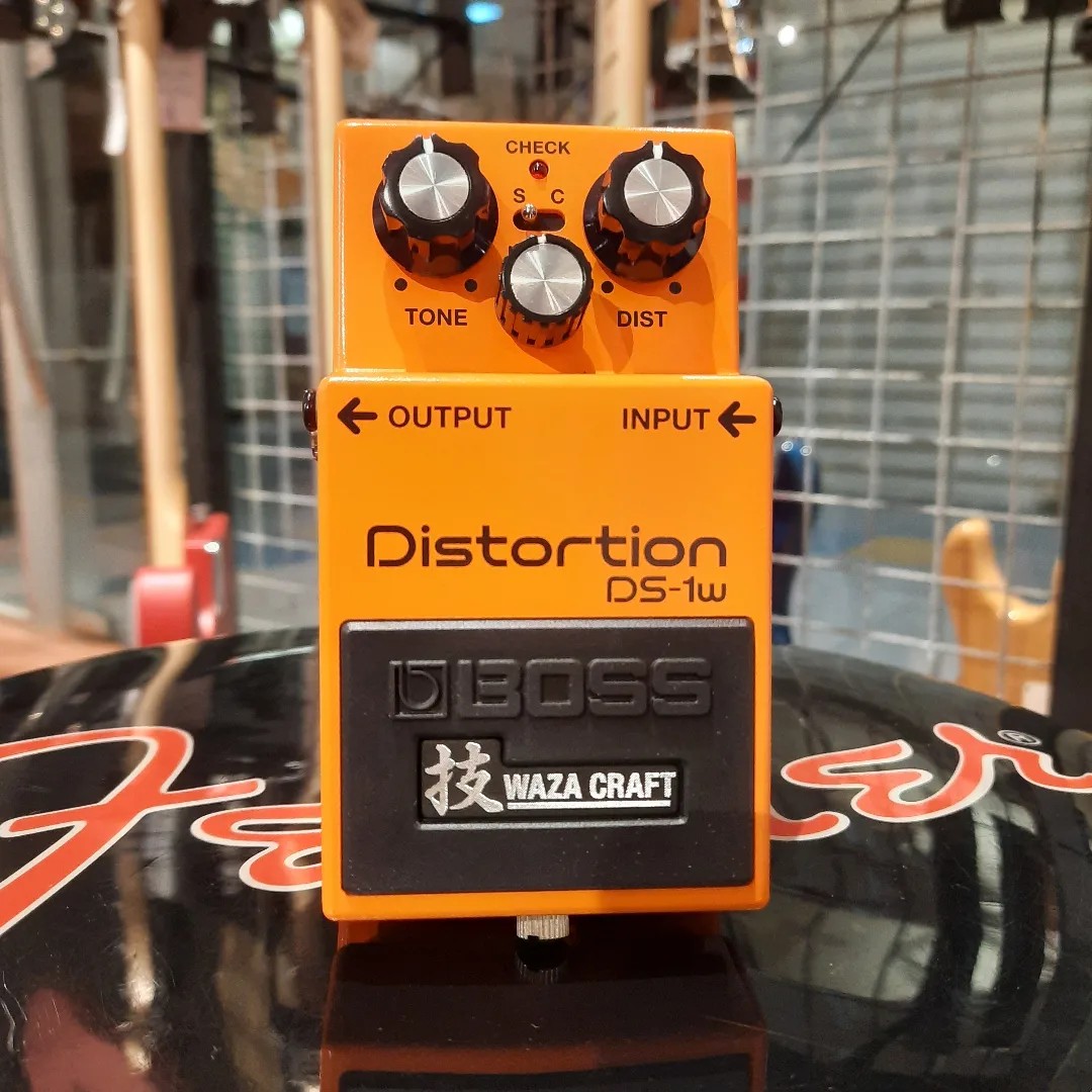 Vintage 1979 Boss DS-1 distortion pedal with V1 circuit