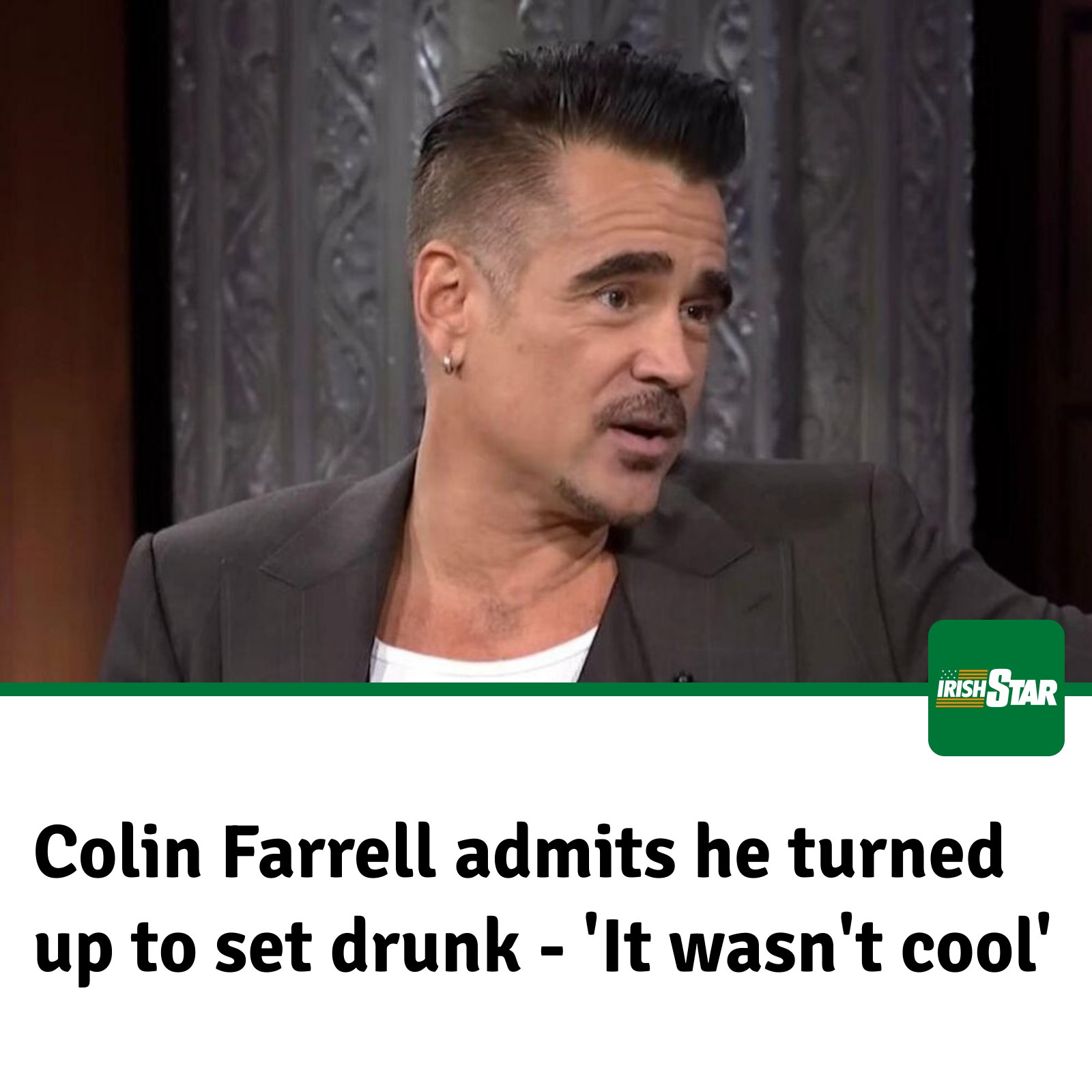 Irish Star US - Colin Farrell has revealed he once turned... | Facebook