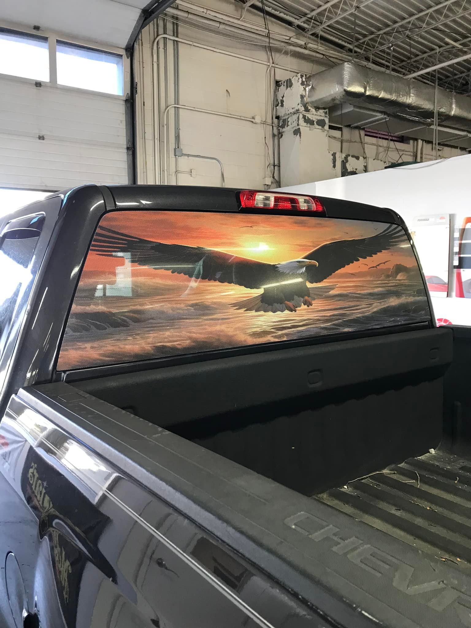 The guys installed a rear... - Precision Window Tinting | Facebook