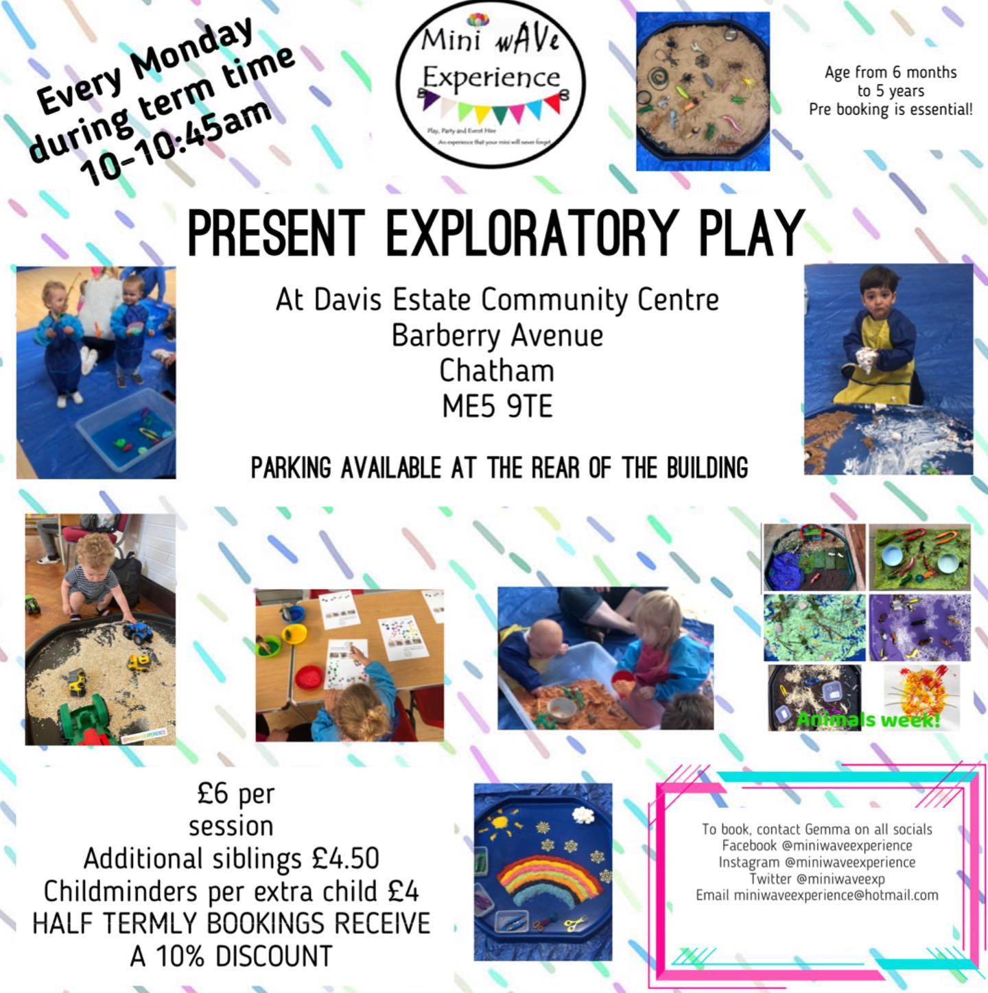 NEW MESSY PLAY CLASS ALERT FOR... - Mini wAVe Experience