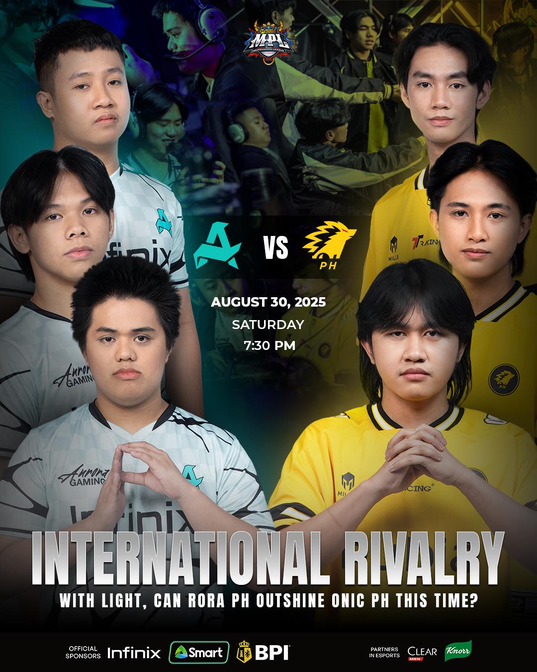 MPL Philippines - INTERNATIONAL RIVALRY💥 With Light... | Facebook
