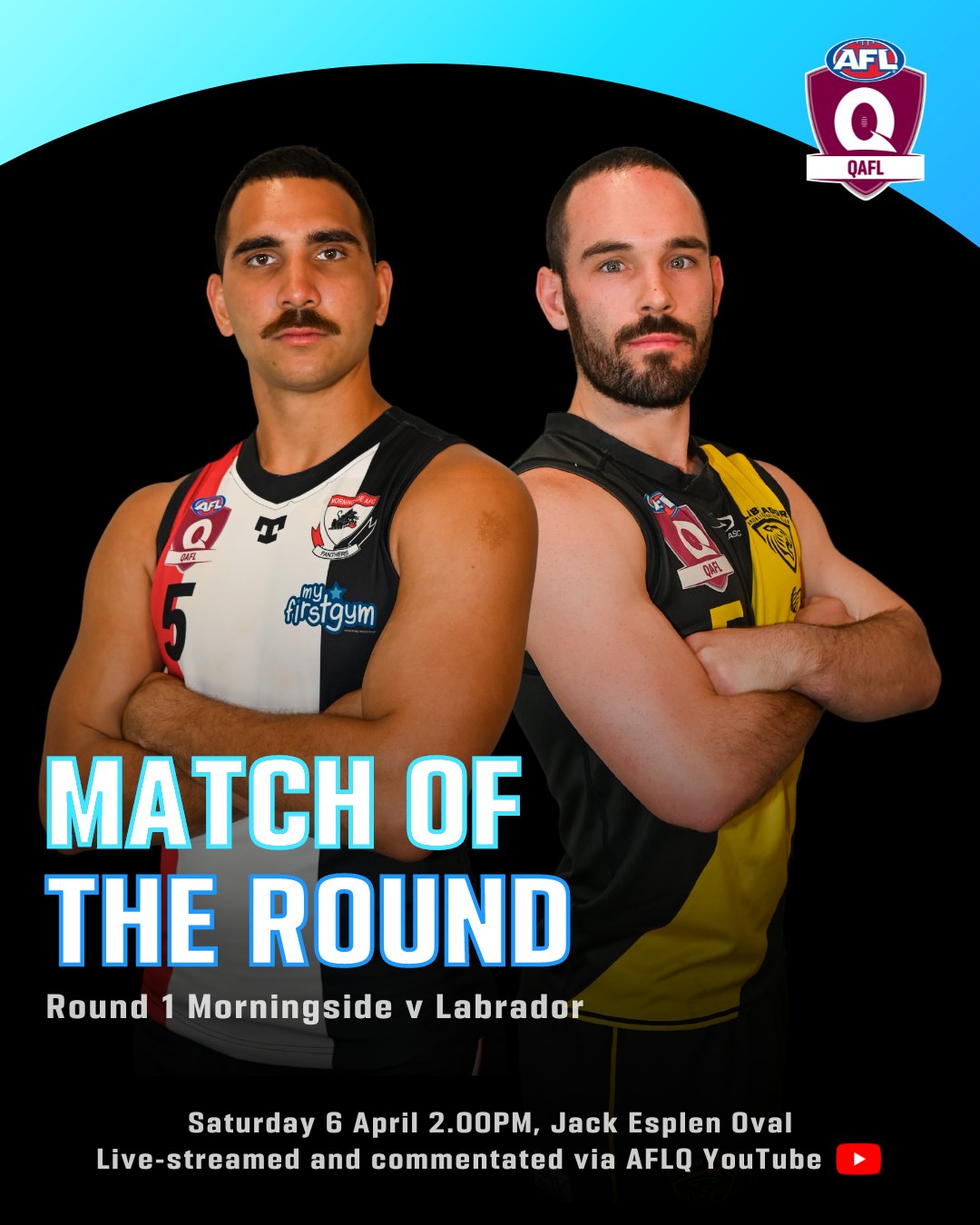QAFL QAFLW - Here we go. Catch all Round 1 matches LIVE... | Facebook