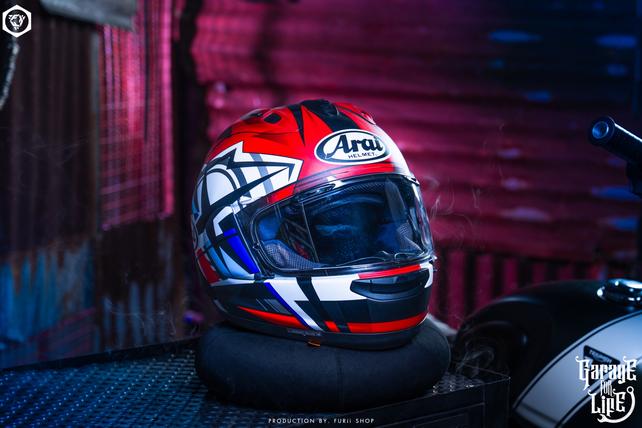 ของยังมี กับ #Arai RX-7V EVO : Takumi ⭕ โครงสร้าง R75 (PB-SNC2 R75 ...