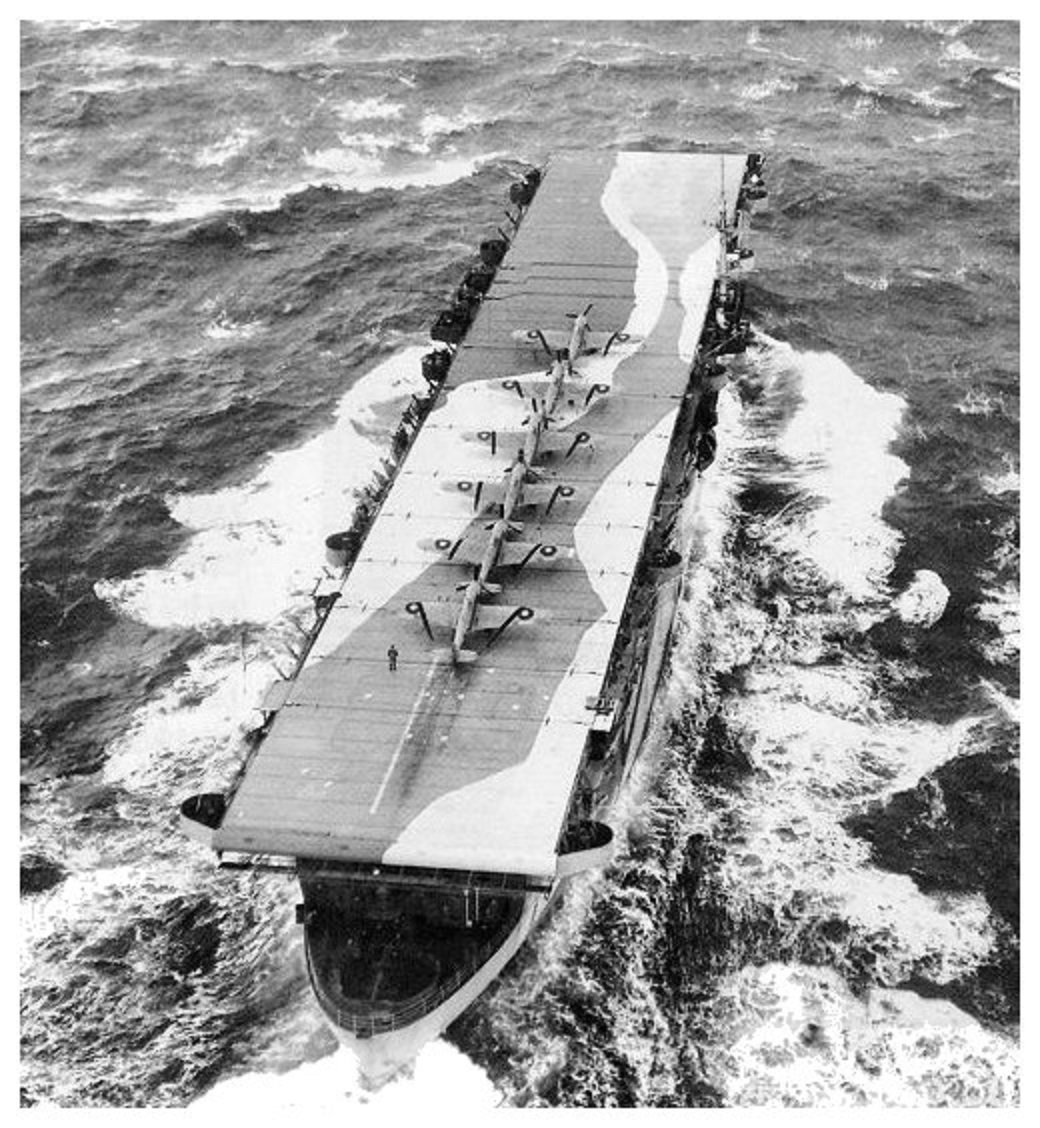British - HMS Avenger was a Royal Navy escort aircraft carrier during ...
