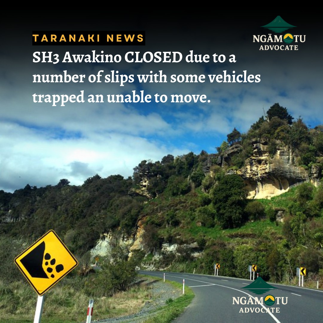 The Ngāmotu - Slips and flooding, Awakino Gorge Do you have pics 📸? 📩 ...