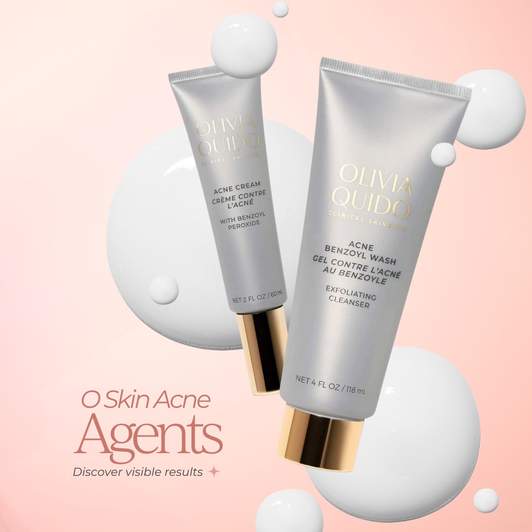 Uncover the powerful Acne Agents curated by Olivia Quido Skincare ✨️ This powerful blend comes highly praised for fighting acne, just like it did for our client. Don't miss out on this