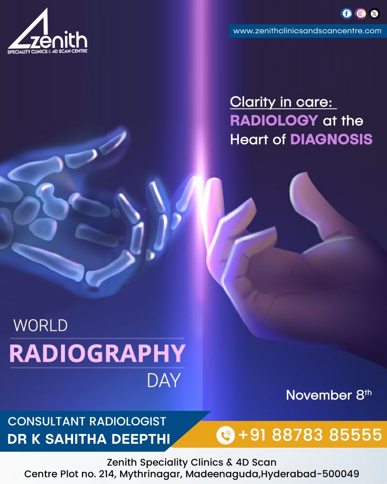 Zenith - Clarity in Care, Precision in Diagnosis. On World Radiography ...