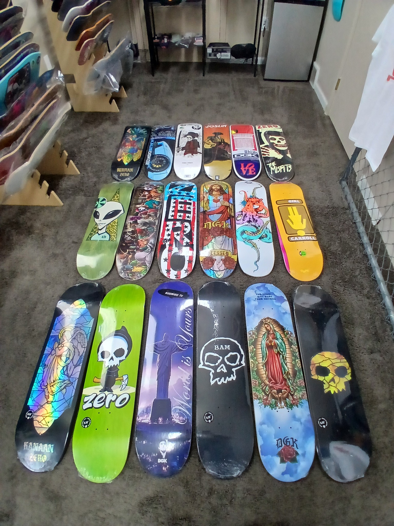Rare Josh Kalis Love Park Alien Workshop deck found