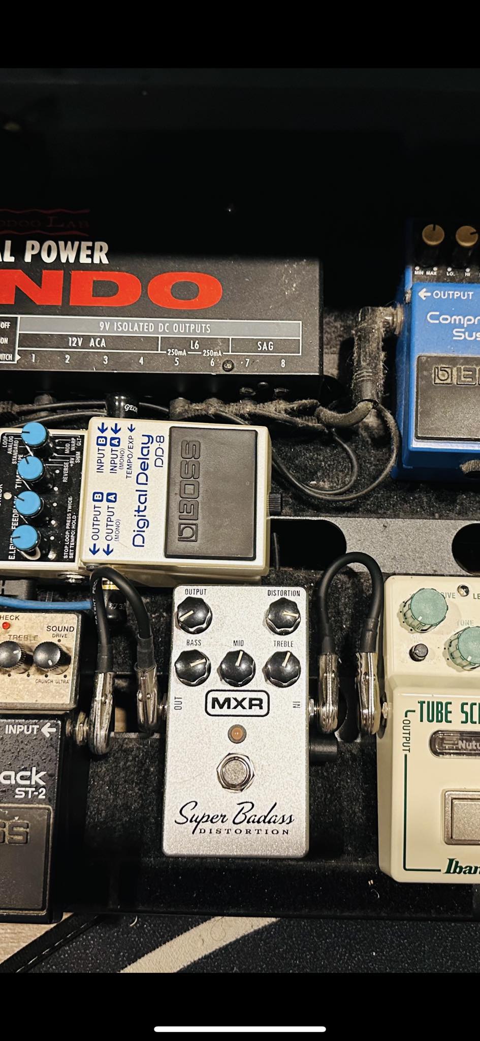 Gran Torino pedal artwork by MXR artist
