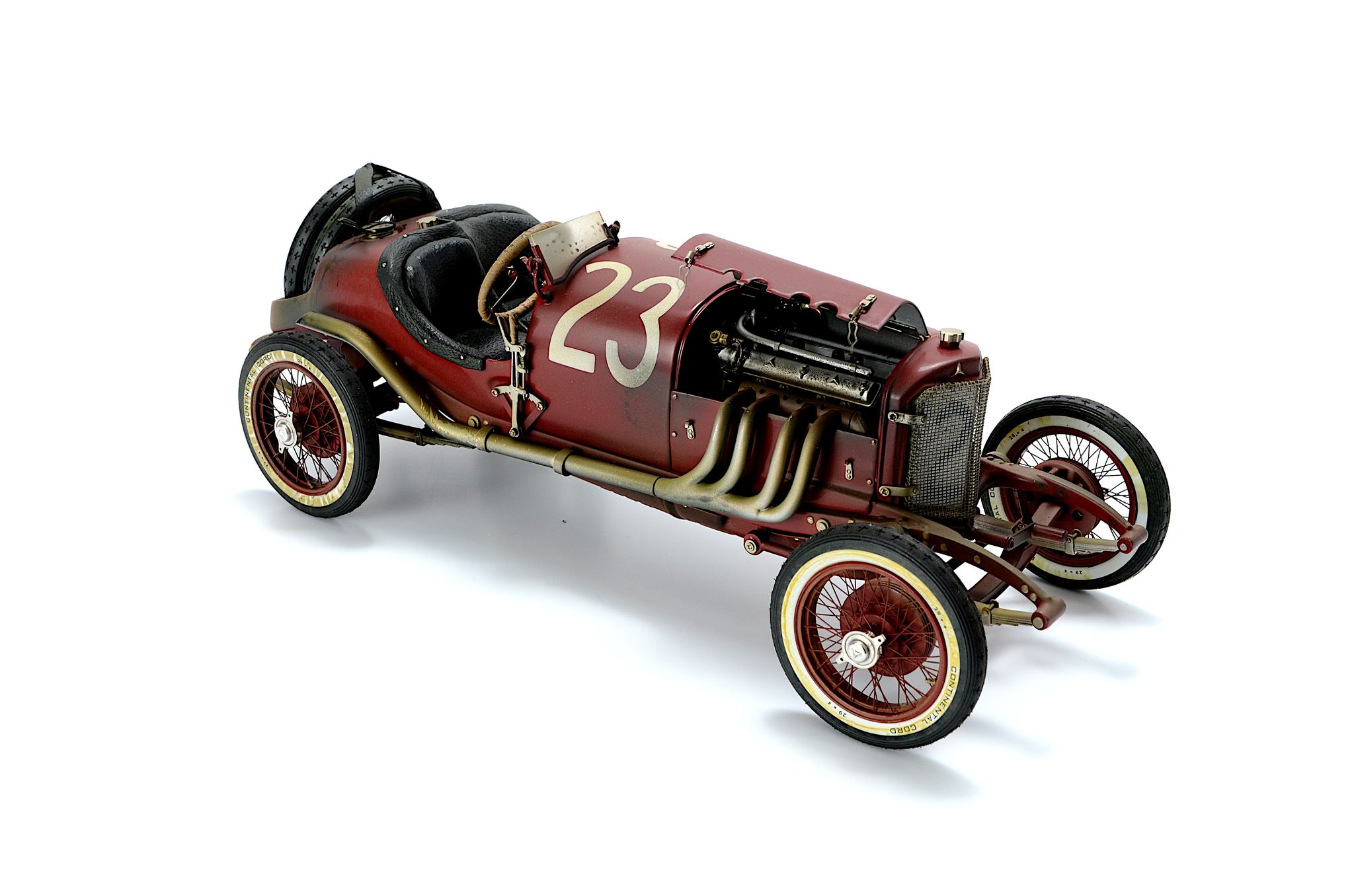 Modelcars24 Mercedes Targa Florio 1:18 with realistic weathering