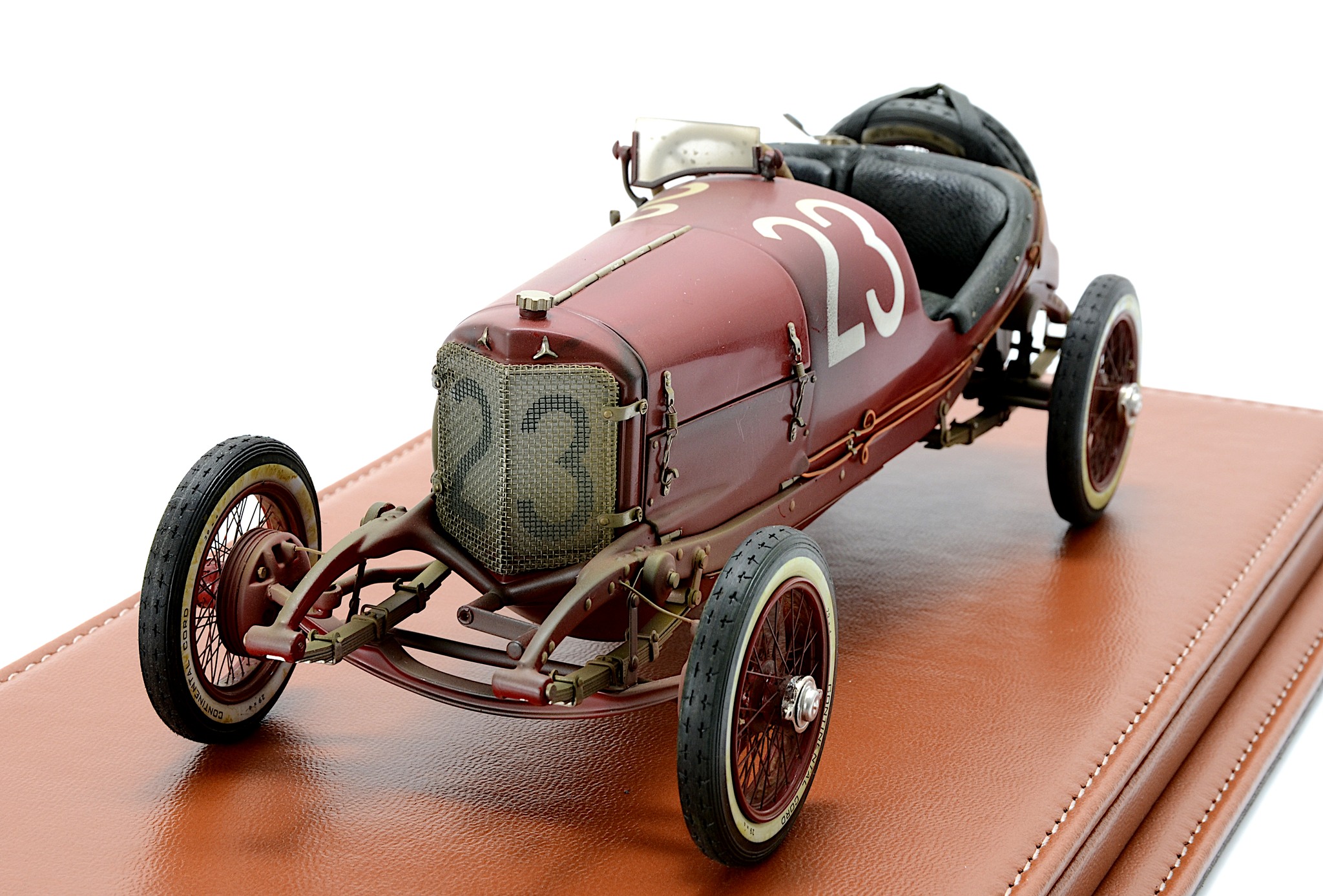 Modelcars24 Mercedes Targa Florio 1:18 with realistic weathering